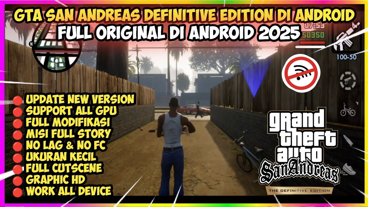 Ringan Banget!! Game Gta San Andreas Definitive Edition Di Android Offline