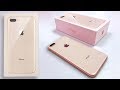 Gold iPhone 8 Plus Unboxing & First Impressions!