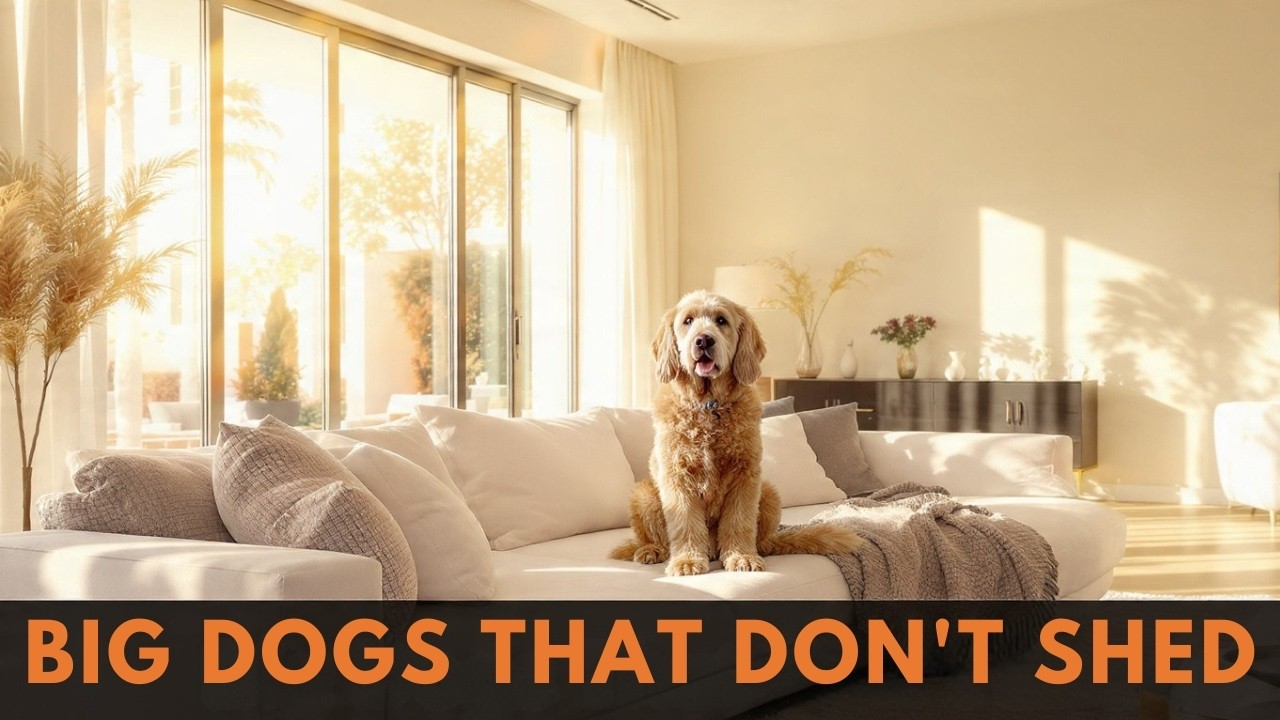Big Dogs That Don’t Shed  | Low-Shedding Large Breeds