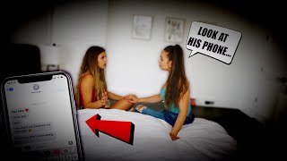 SHE TOLD MY GIRLFRIEND I CHEATED ON HER... (LOYALTY TEST)