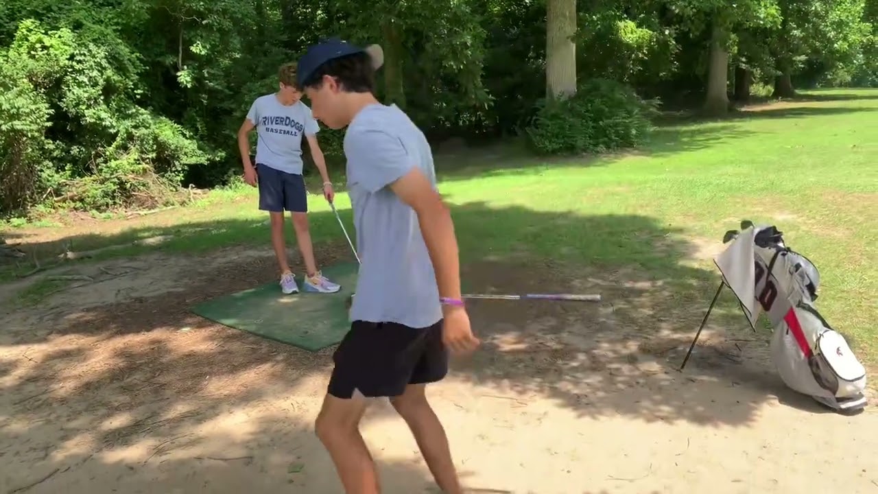 3 hole scramble |5 guys| (Dylan  Payne, Ryan, Coop, and hudson) How low do we go? |Par 3 course|