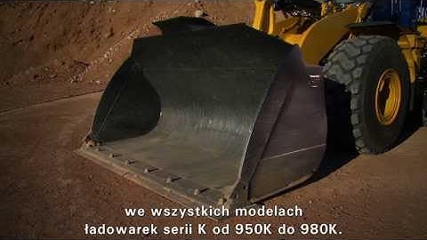 Ładowarki Kołowe Cat® Serii K | Łyżka z Serii Performance