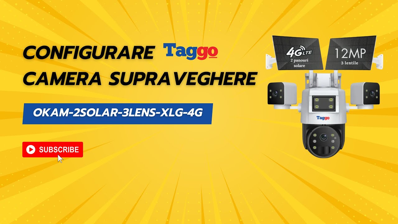 Crocodile 4G Surveillance Camera Configuration, Solar, 3 Lenses