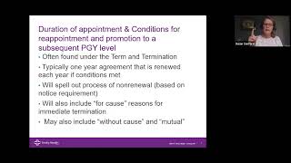 Understanding Your Residency Contract