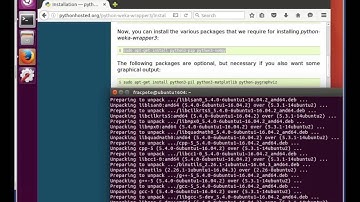 pww3 - Installation on Ubuntu 16.04 (64-bit)