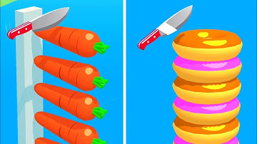 Slice It All Game! Satisfying and Relaxing ASMR Slicing Video NEW UPDATE