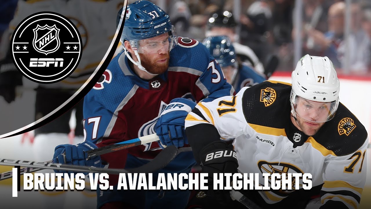Avalanche vs Bruins: A Clash of Titans in the NHL Avalanche vs Bruins: A Clash of Titans in the NHL