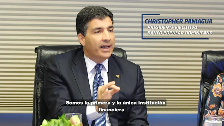 Christopher Paniagua, presidente ejecutivo de Banc...