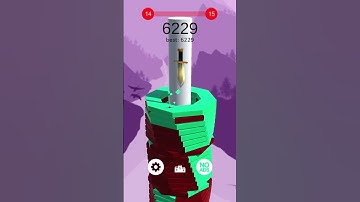 STACK BALL 3D - Gameplay Walkthrough ( Android-iOS ) ⚡🏃🏻💨 #shorts #viral #gaming #trending