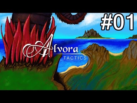 Letu0027s Play Alvora Tactics - #01: Создание персонажа и обучение