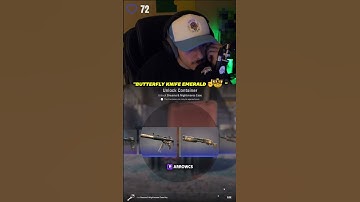 "Butterfly Knife Emerald ☝️🤓"