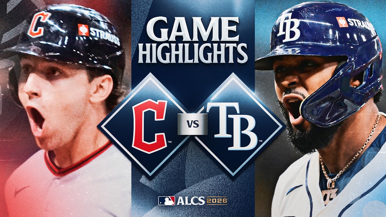 [MLB] GUARDIANS vs. RAYS: ALCS Full Game Highlights (October 12) | 2026 MLB Postseason