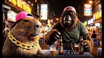 Gia Đình Siêu Hài | Capybara ,Bigfoot cùng những khoảnh khắc