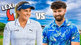 We Challenged LEXI THOMPSON To A Match | (Par 3 Challenge)