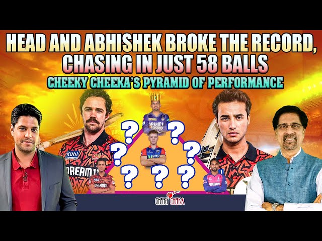 Head and Abhishek Broke the Record, Chasing in just 58 Balls |Cheeky Cheeka's Pyramid of Performance class=