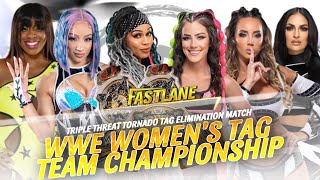 WWE 2K23 FASTLANE CHANCE & CARTER VS MONÉ & TRINITY VS GREEN & DEVILLE - WWE WOMEN’S TT CHAMPIONSHIP