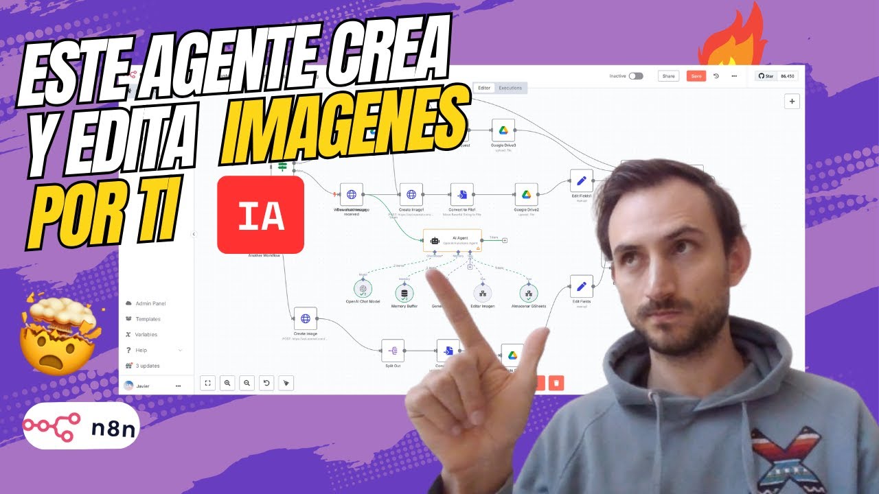 Así funciona el Agente de n8n + OpenAI que Crea y Edita Imágenes ...