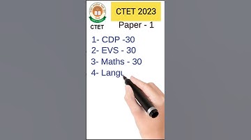 CTET Syllabus 2023 | Primary level CTET Syllabus 2023 | Central Teacher Eligibility Test 2023