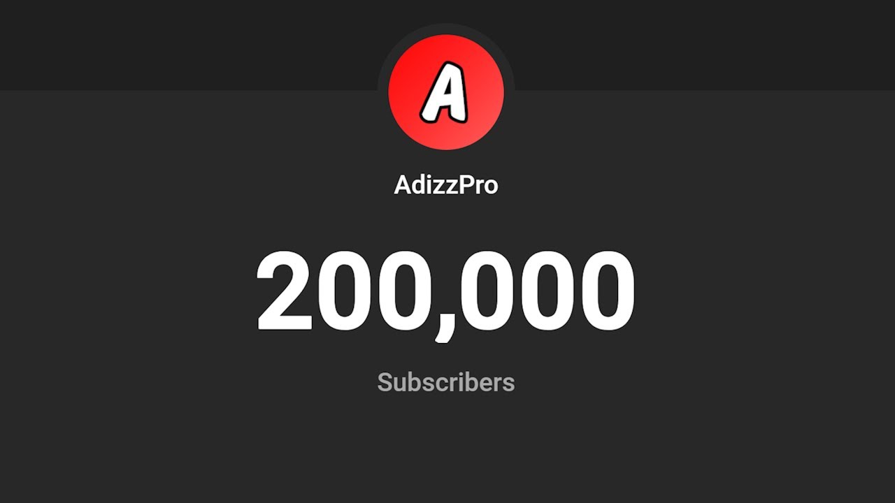 200000 Countdown Image 200,000 Subscriber Countdown LIVE - YouTube