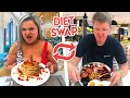 I swapped diets with my BOYFRIEND for 24 HOURS!!!