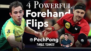 Upgrade Your Forehand Flip With These 4 Variations Plus Base Technique