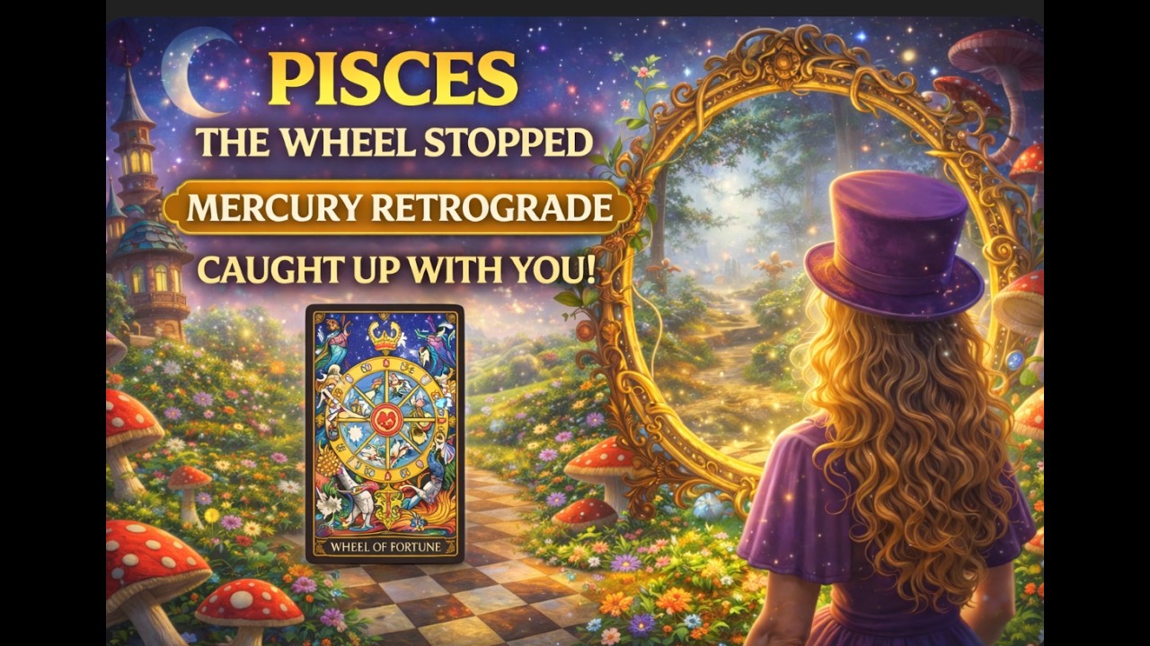 PISCES | Mercury Retrograde Stopped the Wheel — This Cycle Is ENDING for You | March 2026 Tarot