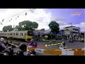 Kereta Api KRL | JR 205 踏切を横断する無謀なバイク| PJL 52 Raya Pasar Kebayoran