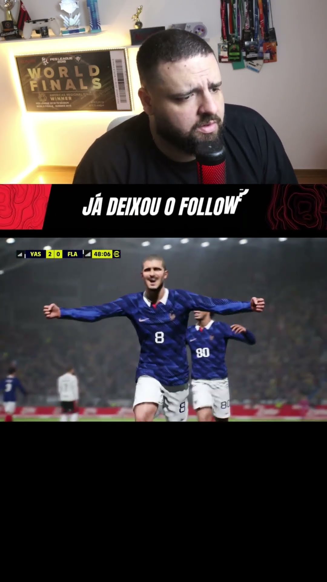 AQUI EU PERDI A LINHA COM O JOGO MAIS INACREDITÁVEL QUE JÁ JOGUEI NO EFOOTBALL