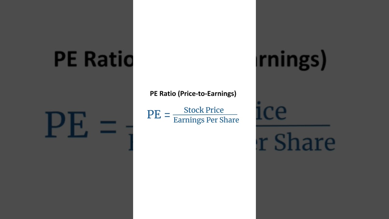 PE ratio 