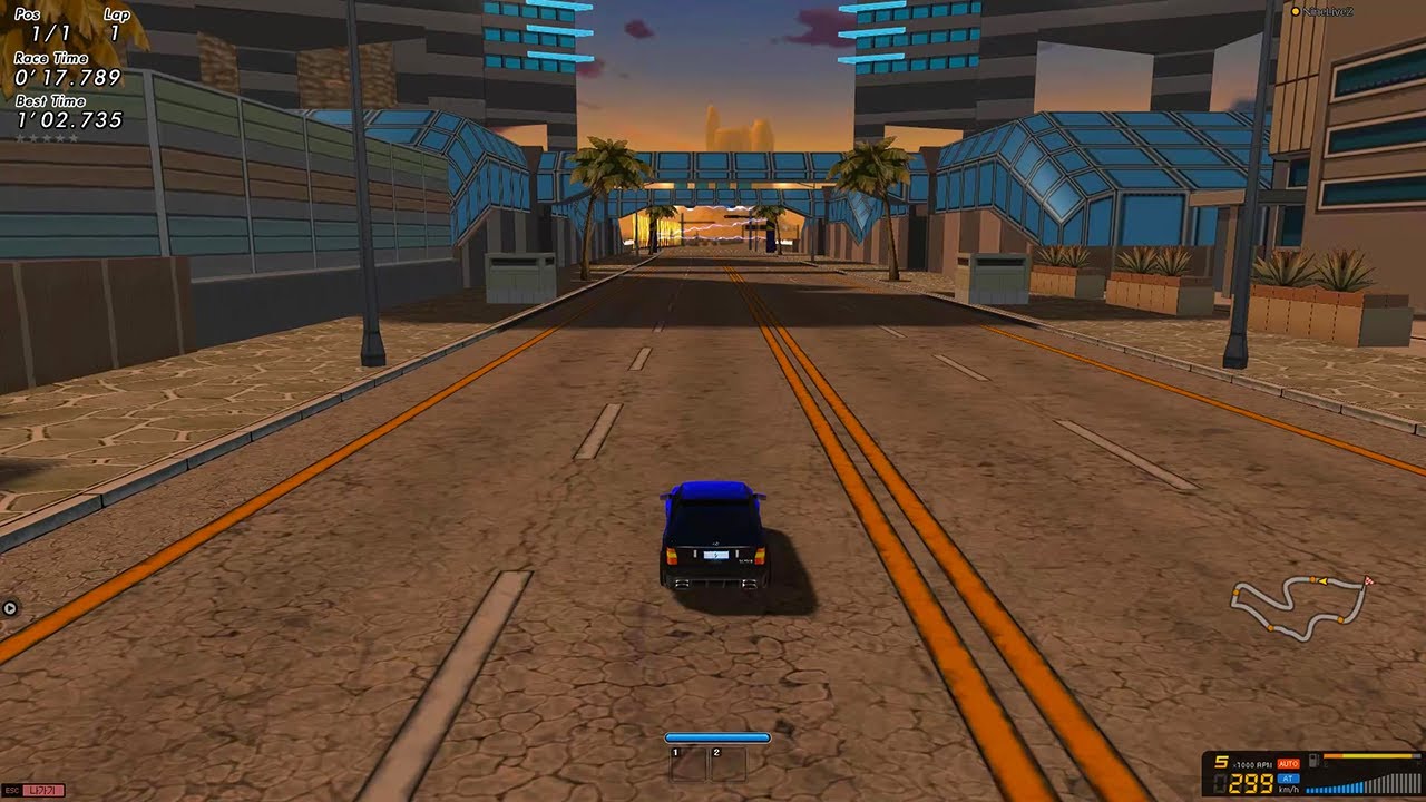 Oros Wind Arrow: Reverse - Map Overview [Drift City][Skid Rush][스키드러쉬]