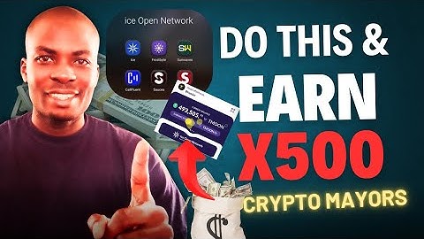 Boost your mining on Crypto Mayors | Sunwaves | Callfluent & Sauces on Ice network mining app. #ice