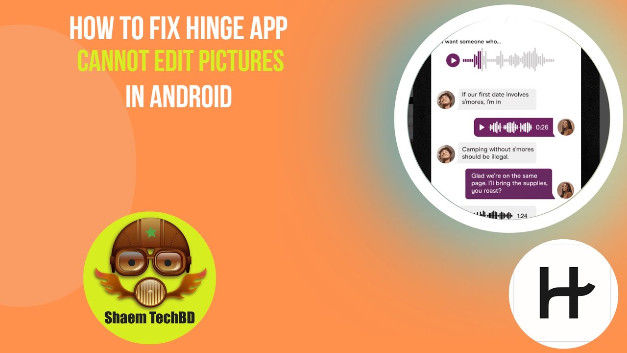 How to Fix Hinge App Cannot Edit Pictures in Android After New Updates ...