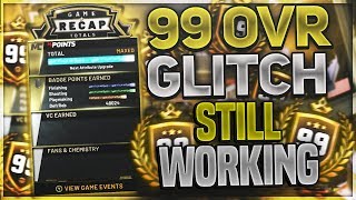 #99overallglitch #maxbadgesglitch like comment and subscribe hey guys
aphectz here today this video i'll be showing you the new 99 overall
glitch an...