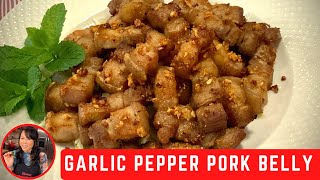 My Family Garlic Pepper Pork Belly Recipe | Neena’s Thai Kitchen by Neena's Thai Kitchen 760 views 2 years ago 3 minutes, 13 seconds