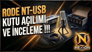 Yayıncı ve Stüdyo Kalitesi! 🎙️ | Rode NT-USB Kutu Açılımı ve Detaylı İnceleme