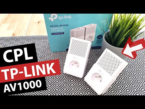 DONNER UNE AUTRE DIMENSION A SON RESEAU avec les CPL TP-LINK AV1000 | 1000 Mbps | TP-PA7010P KIT