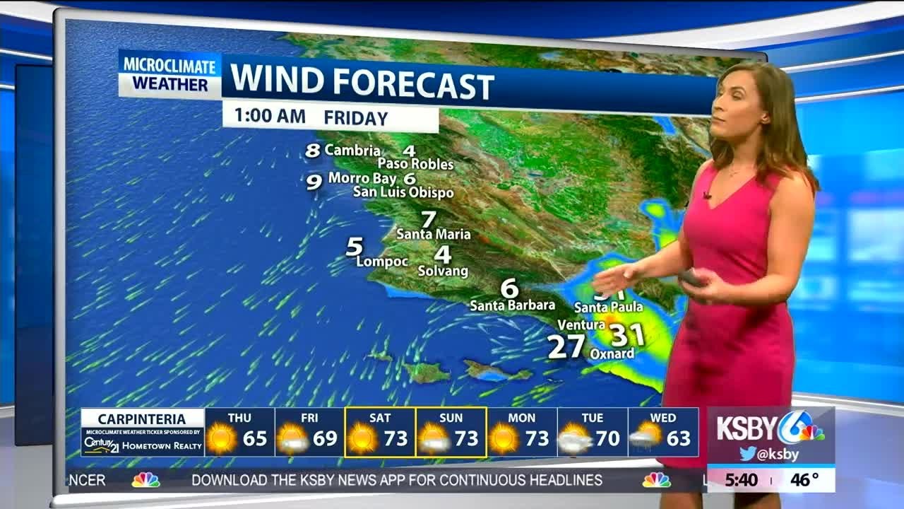 Mild winds and more sunshine Thursday