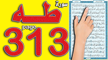 سورة طه صفحة 313