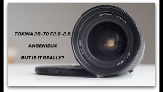 Tokina ATX PRO 28mm - 70mm F2.6 - 2.8 Zoom apparently its an ANGENIEUX.....But Is it really ?