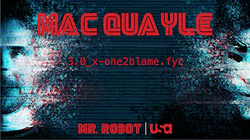 Mac Quayle - Mr.  Robot "3.0_x-one2blame.fyc"