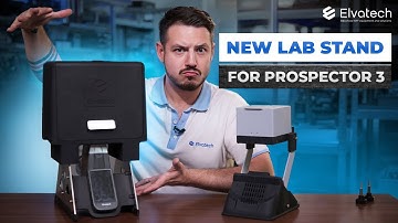 New lab stand for ProSpector 3 with larger measuring chamber.