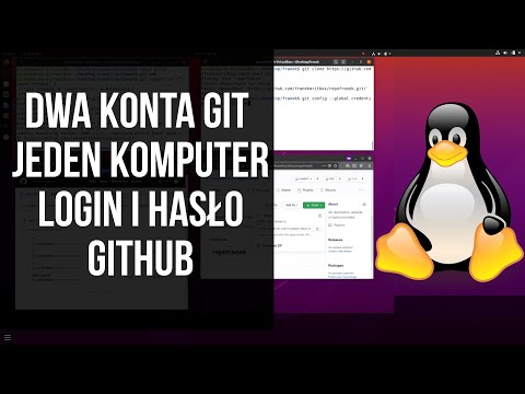 GIT - Dwa konta GitHub jeden komputer - login i hasło | GitHub