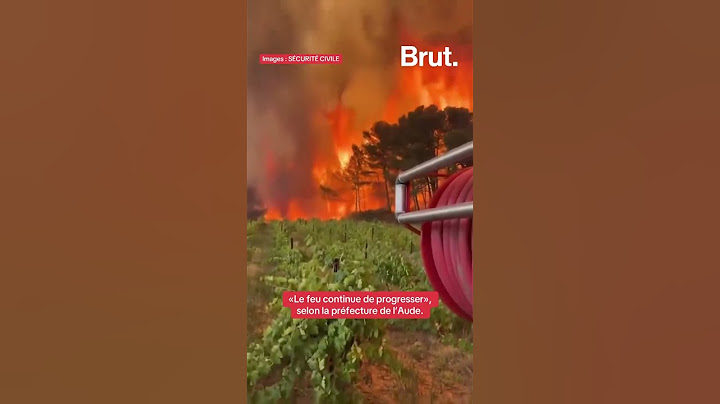 2100 pompiers face à un feu qui progresse toujours. Les pompiers au cœur du feu en cours dans l’Aude