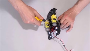 Assemble Kuman Arduino Robot Car KIT SM2 Step 2  Install the Battery Box on the Chassis