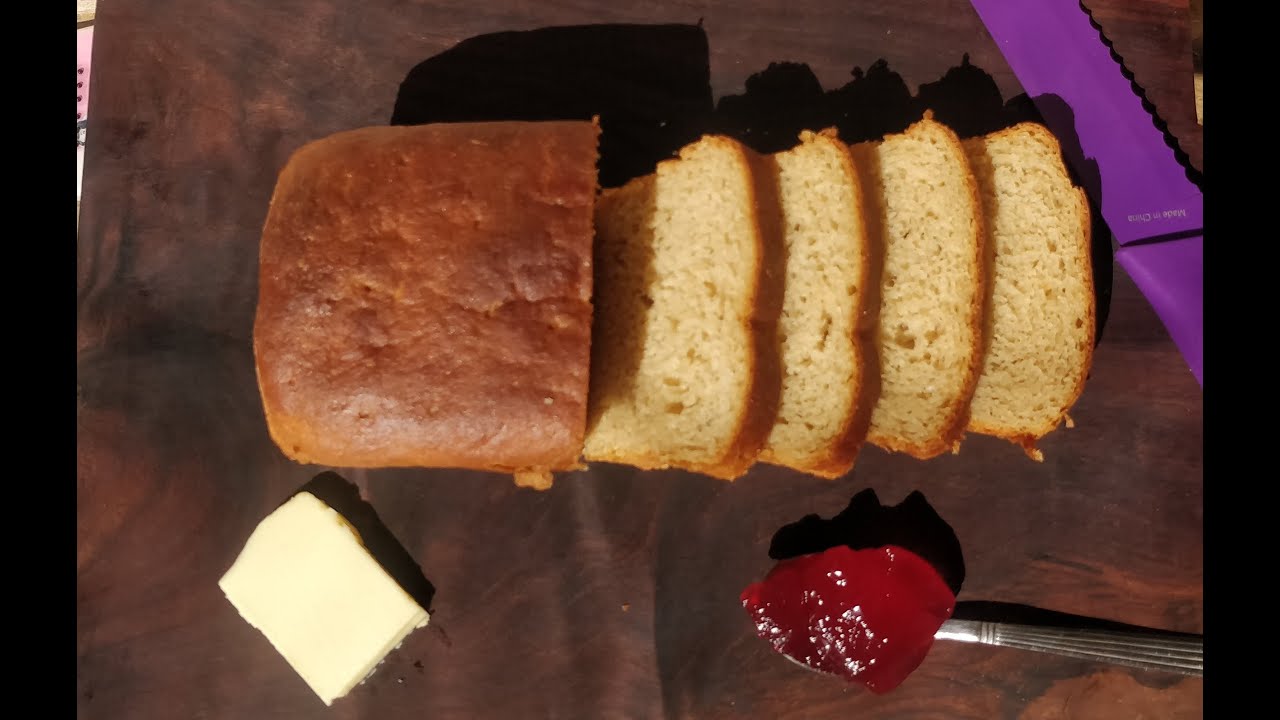 EGGLESS WHOLE WHEAT BREAD RECIPE YouTube