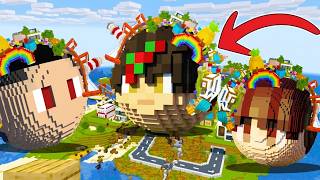 Living As A Ball For 24 Hour's in Minecraft