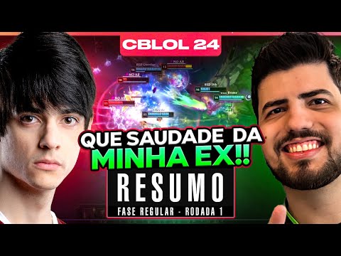 RESUMO CBLOL: O MELHOR CAMPEONATO DO MUNDO! - 1ª Rodada | 1ª Etapa | Ilha das Lendas