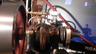 Running in the nicely made Stuart No9 crankshaft, easy install.