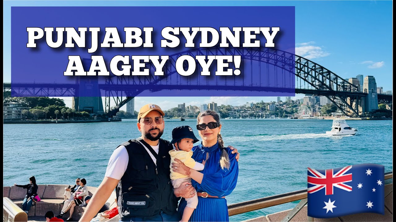 Punjabi Travelers in Sydney I Harbour Bridge, Opera House & Watsons Bay Vlog