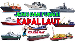 Jenis Kapal Laut Dan Fungsi Kapal Laut || Kapal Feri, Kapal Pesiar, Kapal Nelayan, Kapal Roro screenshot 2
